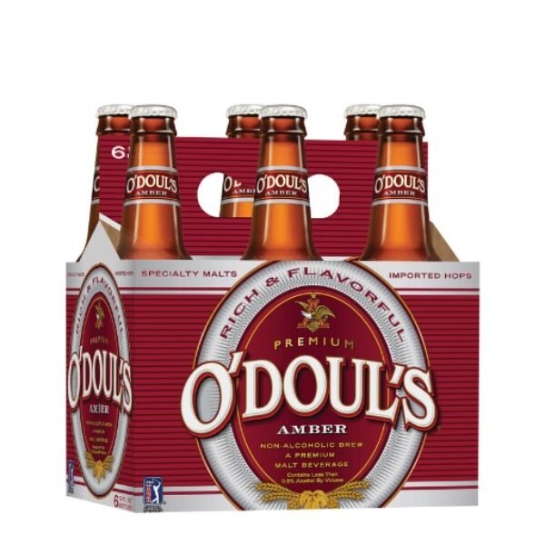 O'douls Amber Red Bottle 6pk