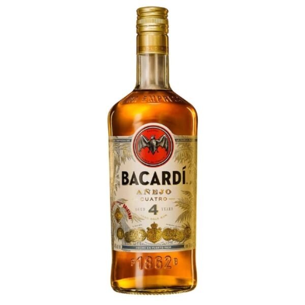 Bacardi Anejo Cuatro 4 Year 750ML