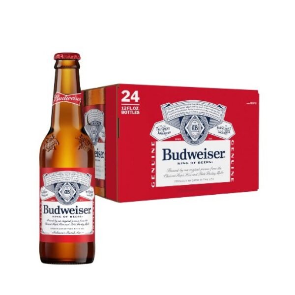 Budweiser 24pk Bottle 12Fl Oz