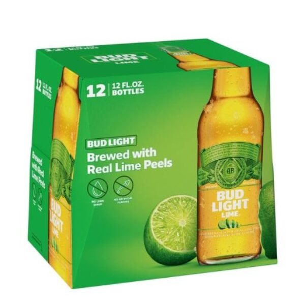 Bud Light Lime Bottle 12pk