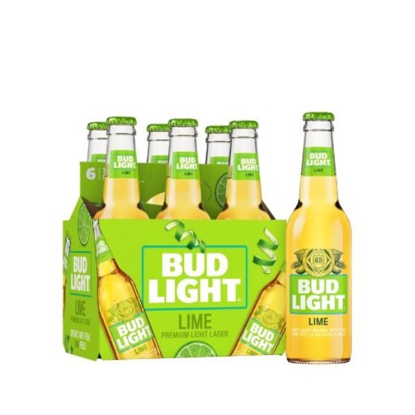 Bud Light Lime Bottle 6pk