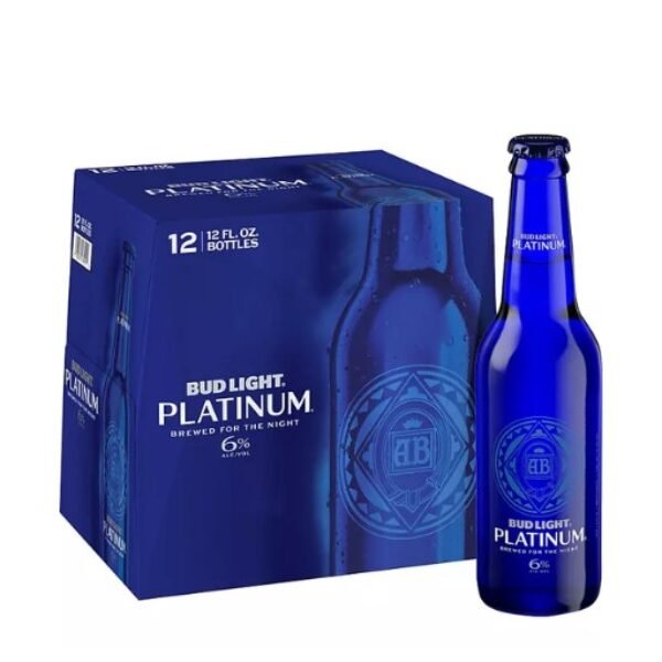 Bud Light Platinum Bottle 12pk