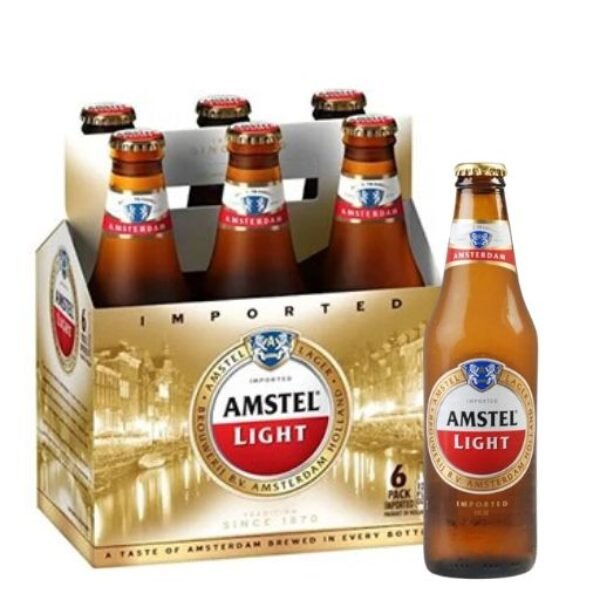 Amstel - Light 6 Pack 12oz Bottles