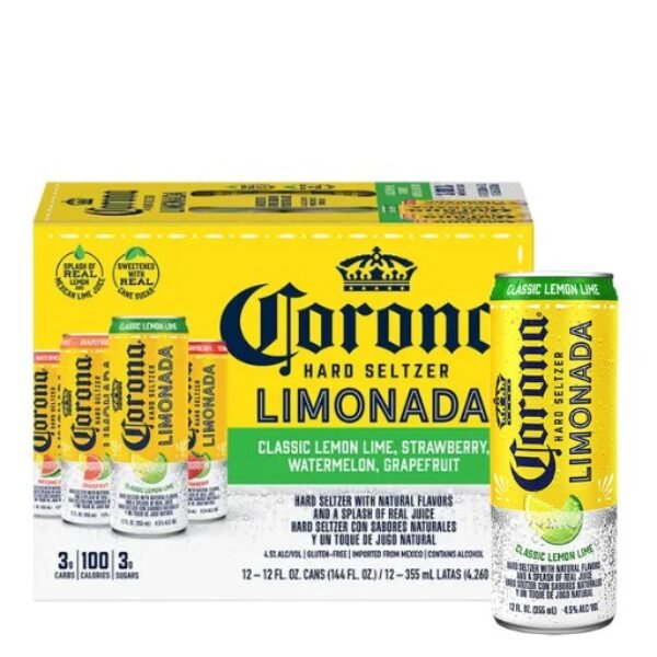 Corona Hard Seltzer Limonada 12Pk