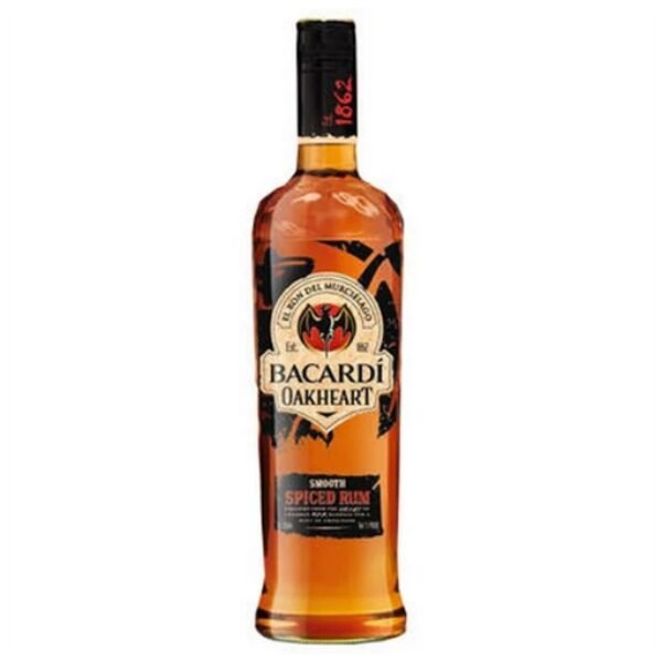 Bacardi Oakheart Smooth Spiced Rum 750ML