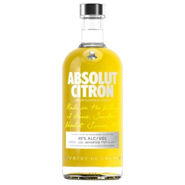 Absolut Citron Vodka 750ml