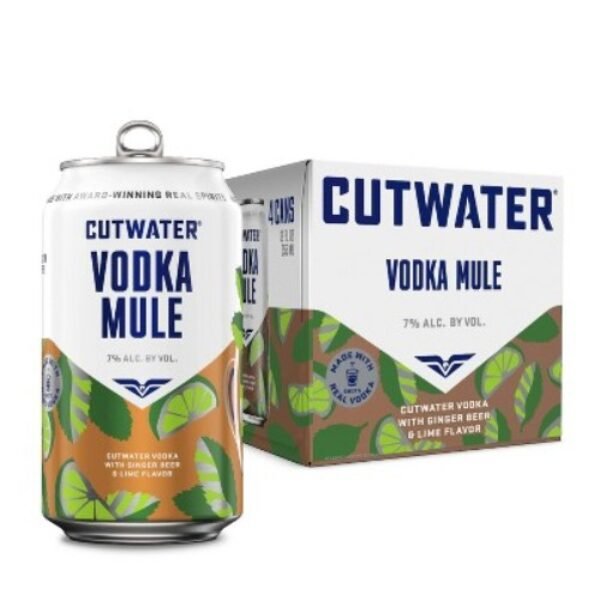 Cutwater Fugu Vodka Mule Cocktail - 4pk/12 fl oz cans