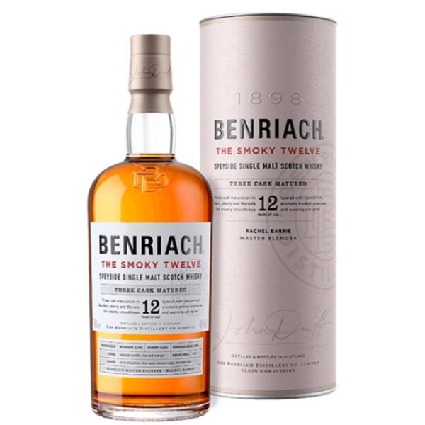 Benriach The Smoky Twelve Scotch Whisky 750ml