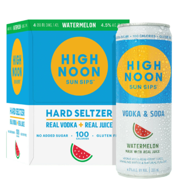 High Noon vodka seltzer 4Pk